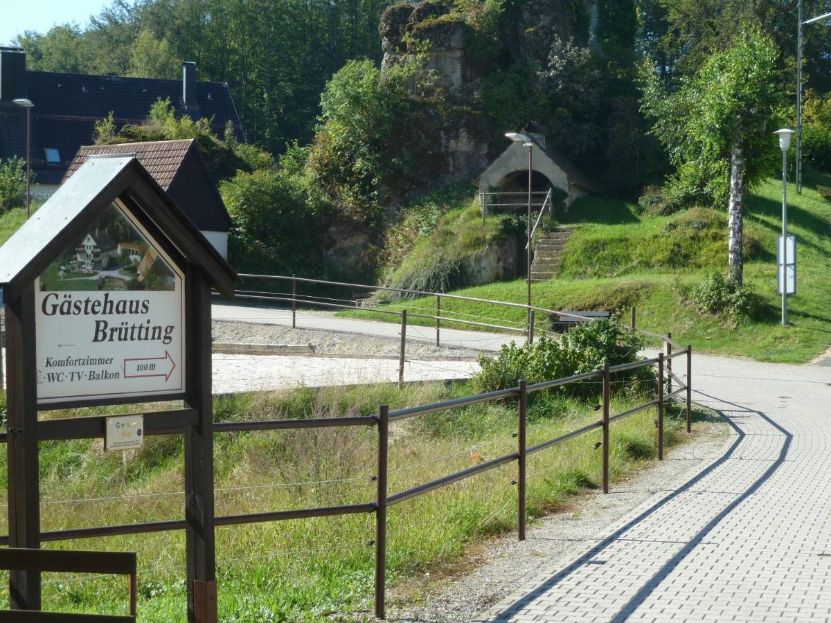 Gaestehaus Bruetting Obertrubach Exterior foto